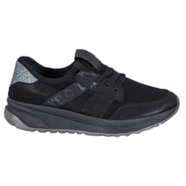 SHELOVET Chaussures de sport noires