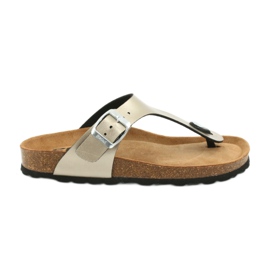 Chaussons médicaux BIOX Gerona or doré