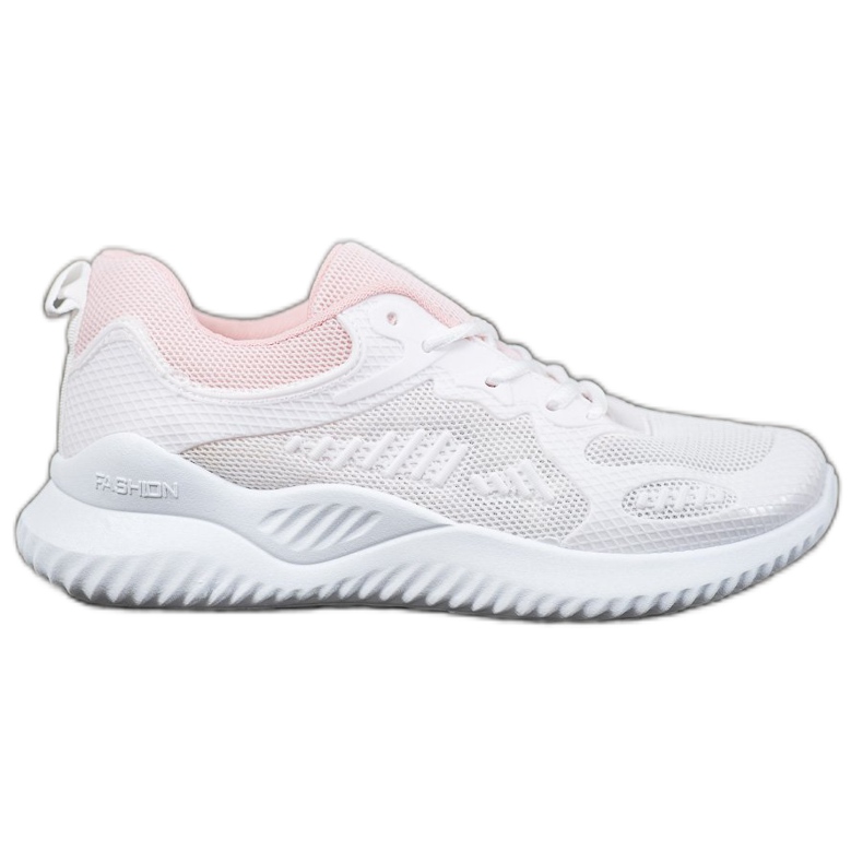 SHELOVET Baskets avec maille blanche