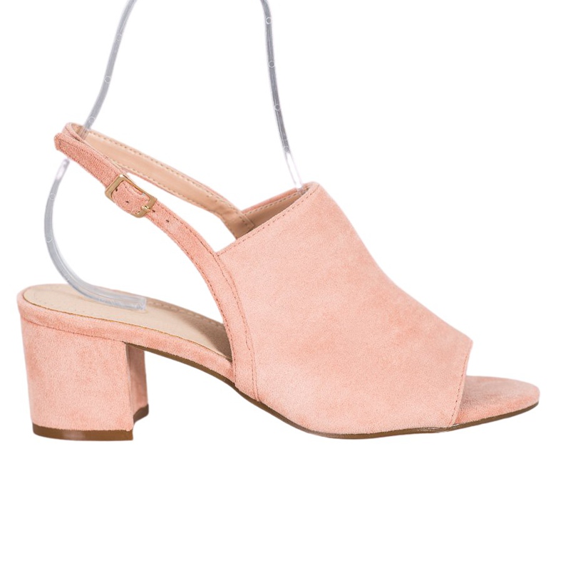 Small Swan Chaussures de poudre sur un bar rose Small Swan Chaussures de poudre sur un bar rose