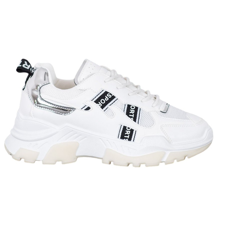 SHELOVET Baskets de sport blanches