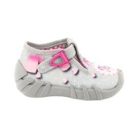 Chaussures enfant Befado 110P359 rose gris