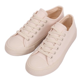 Baskets femme beiges PQ-22 Beige Ii Genre