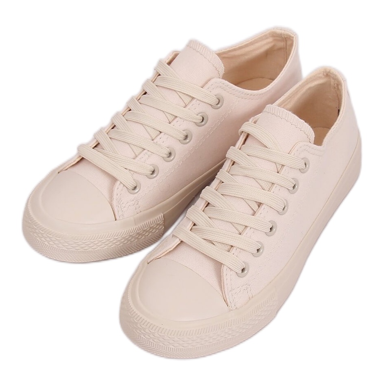 Baskets femme beiges PQ-22 Beige Ii Genre