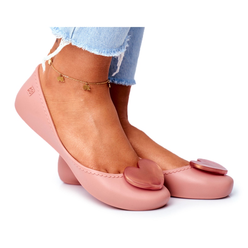 Ballerines En Caoutchouc Parfumées Femme ZAXY Rose FF285052