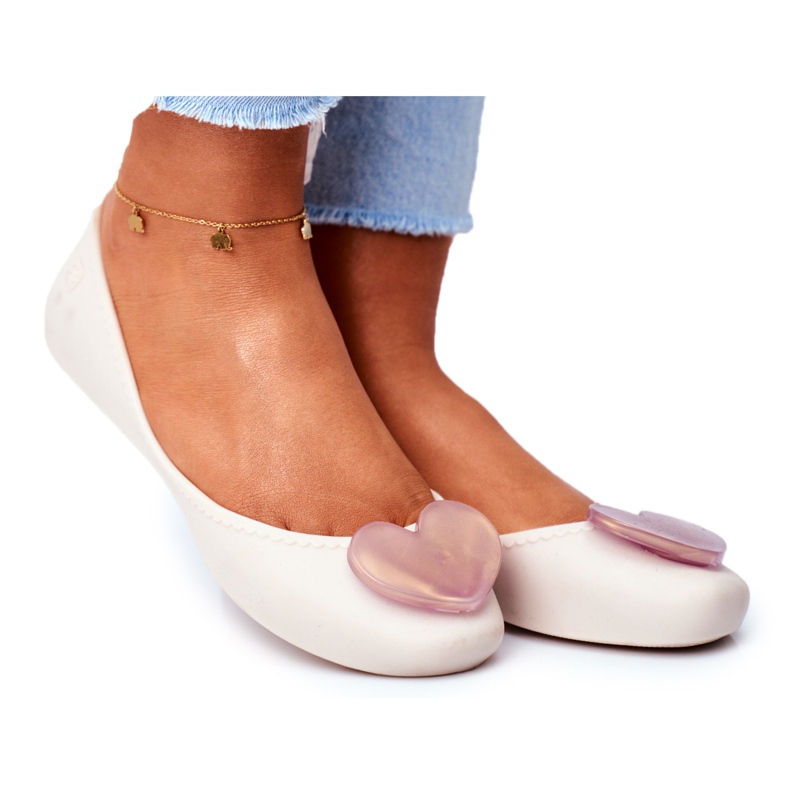 Ballerines Caoutchouc Parfumées Femme ZAXY Beige FF285051 Ballerines Caoutchouc Parfumées Femme ZAXY Beige FF285051