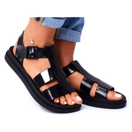 Sandales en caoutchouc parfumées pour femmes ZAXY Noir FF285024