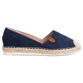SHELOVET Espadrilles Classiques bleu