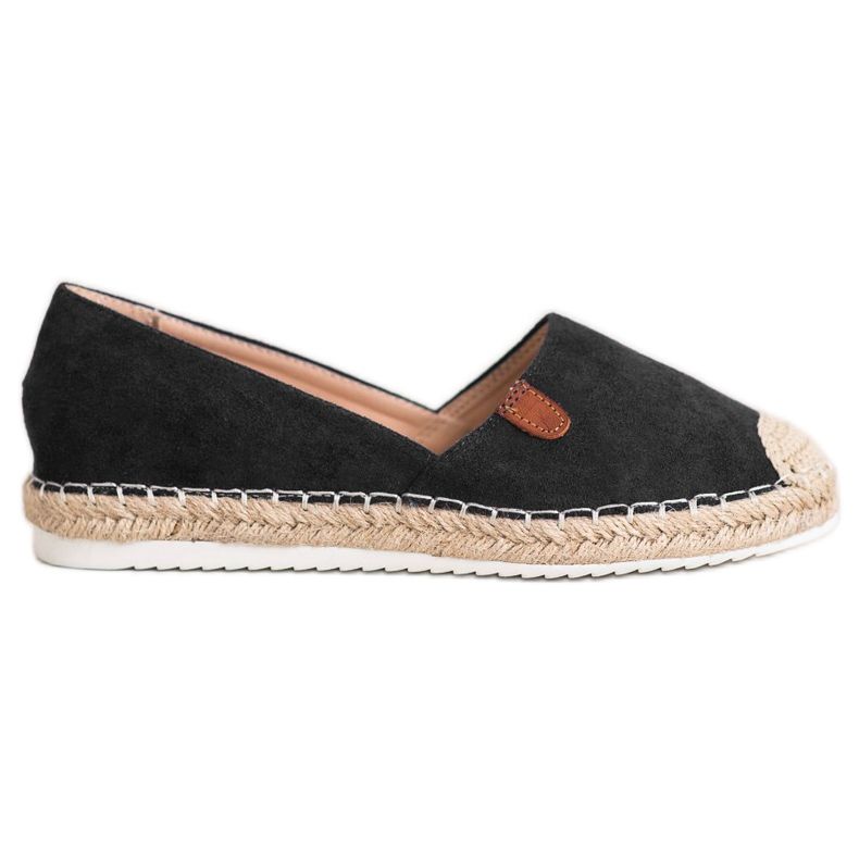 SHELOVET Espadrilles Classiques le noir