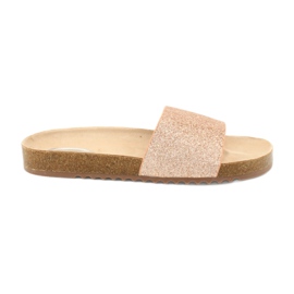 Filippo Les tongs dorés pour femmes DK1373 / 20 d'or Filippo Les tongs dorés pour femmes DK1373 / 20 d'or
