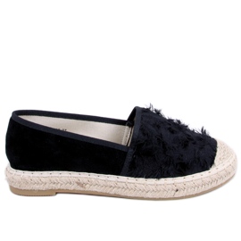 Espadrilles femme noires BB29 Noir le noir