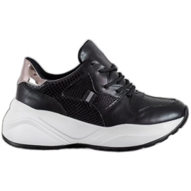 Weide Baskets noires claires