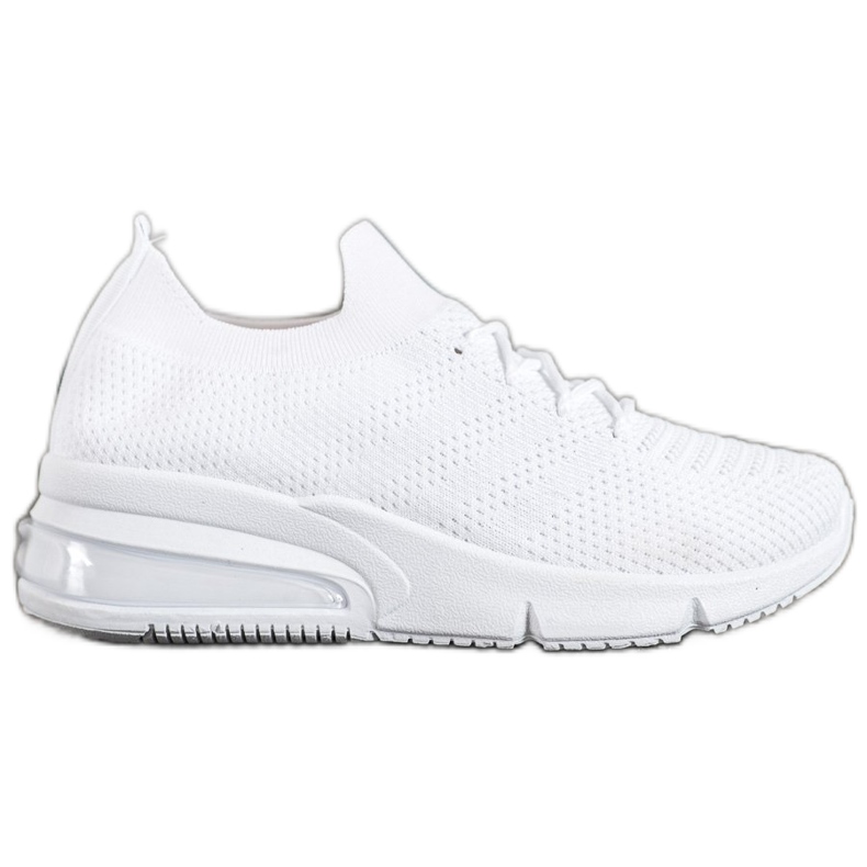 SHELOVET Baskets en textile blanches