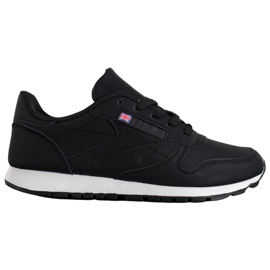 Camo Chaussures de sport noires classiques