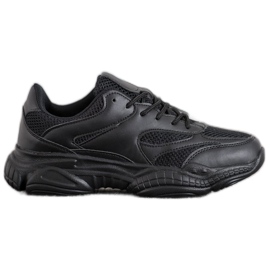 SHELOVET Baskets noires claires