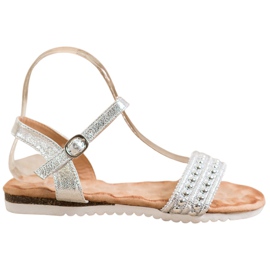 Emaks Sandales confortables pour femmes gris