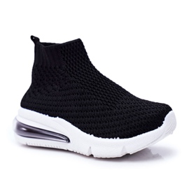 FRROCK Chaussures High Sport Enfant Noir Tobi