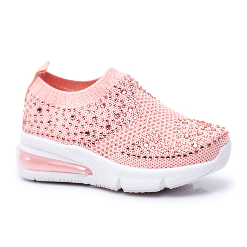 FRROCK Chaussures de Sport Enfant Avec Oxyde De Zirconium Rose Linda
