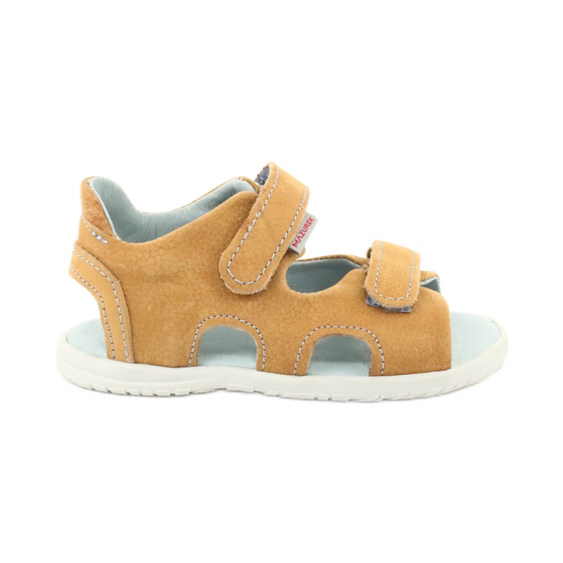 Sandales Velcro Mazurek 314 camel multicolore jaune