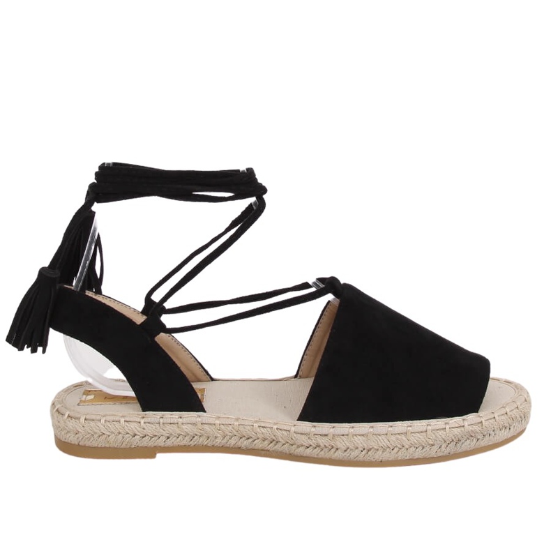 Espadrilles noires pour femmes BB25 Noir le noir