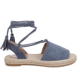 Espadrilles femme bleues BB25 Bleu Espadrilles femme bleues BB25 Bleu