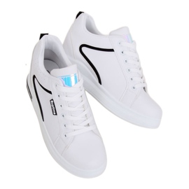 Blanc NB337 Baskets compensées blanches