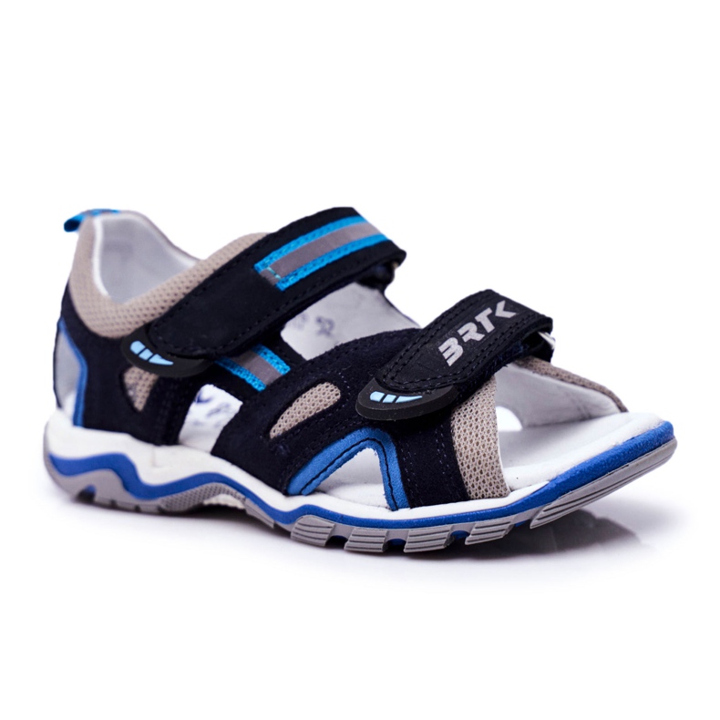 Bartek S.A. Sandales pour enfants pour garçons Prophylactic Bartek T-16176-7 / 0KP bleu marin