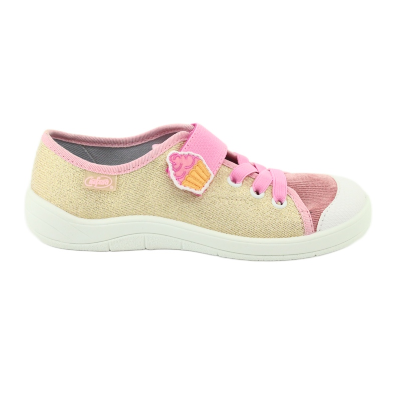 Chaussures pour enfants Befado 251Y141 rose jaune