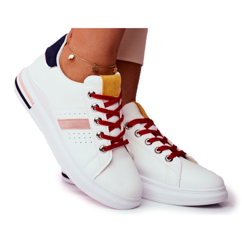 PS1 Chaussures de sport femme blanc et bleu marine Mirra blanche multicolore PS1 Chaussures de sport femme blanc et bleu marine Mirra blanche multicolore