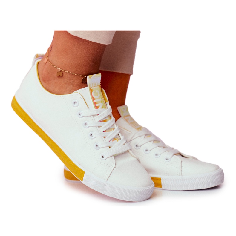 SEA Baskets Classiques Femme Jaune Ville