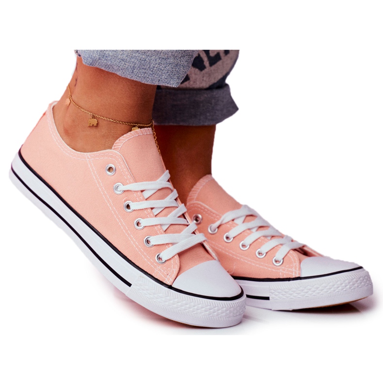 PS1 Baskets classiques Omerta saumon femme rose