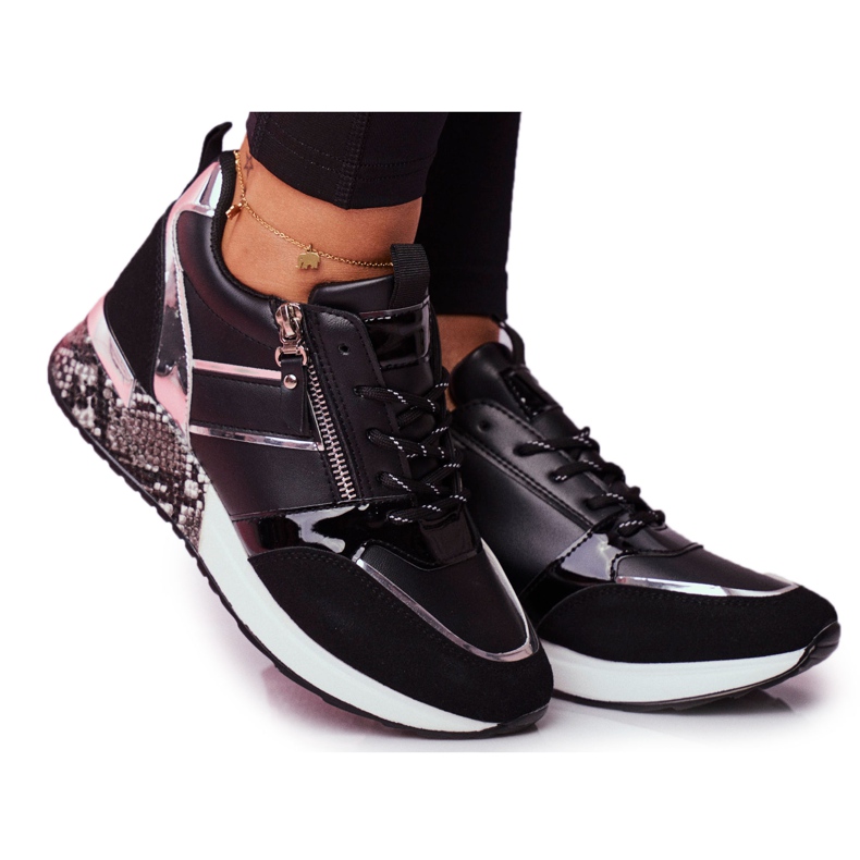 Chaussures de sport pour femmes Figure noire le noir