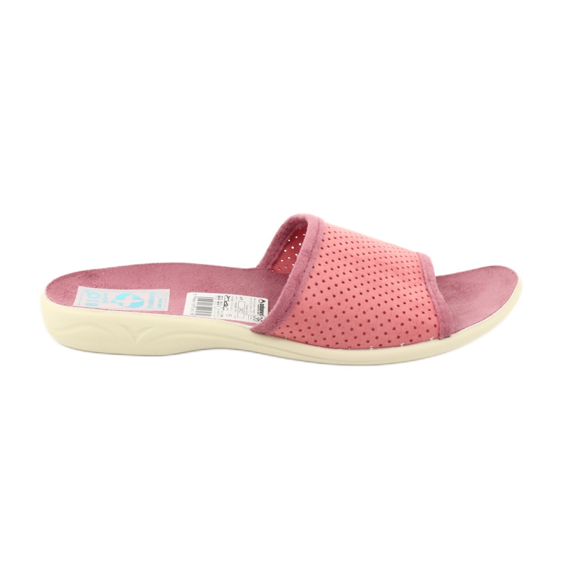 Chaussons femme Adanex 24827 rose