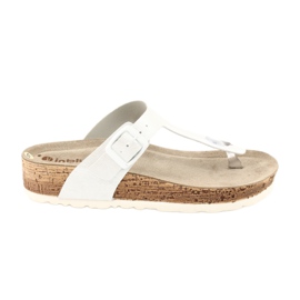 Tongs anatomiques femme Inblu NM020 Anatomical blanc