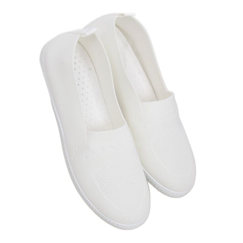 Baskets blanches pour femmes ZK097 Bianco