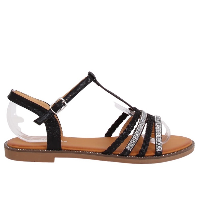 Sandales noires pour femmes S060123 Noir le noir