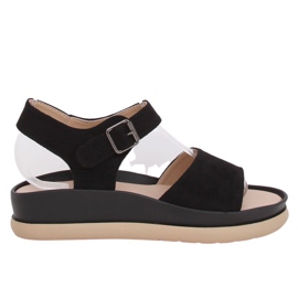 Sandales femme noires YJ860 Nero le noir