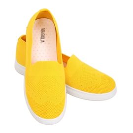 Baskets jaunes pour femmes ZK069 Giallo