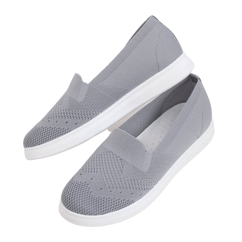 Gris Baskets femme grises ZK069 Grigio Gris Baskets femme grises ZK069 Grigio