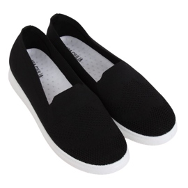 Noir Baskets femme noires ZK069 Nero