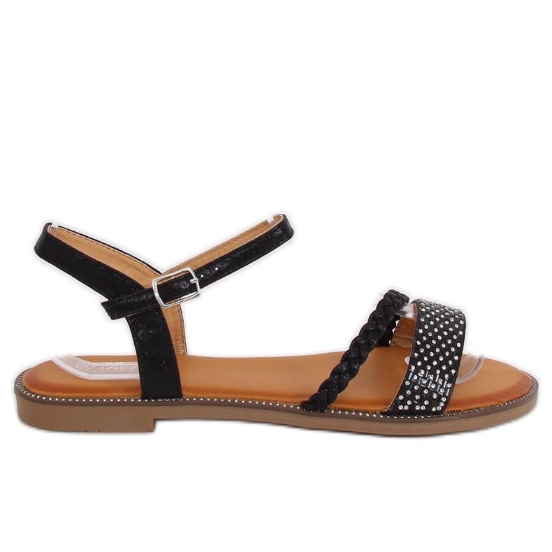 Sandales noires pour femmes 620-62 Noir le noir Sandales noires pour femmes 620-62 Noir le noir
