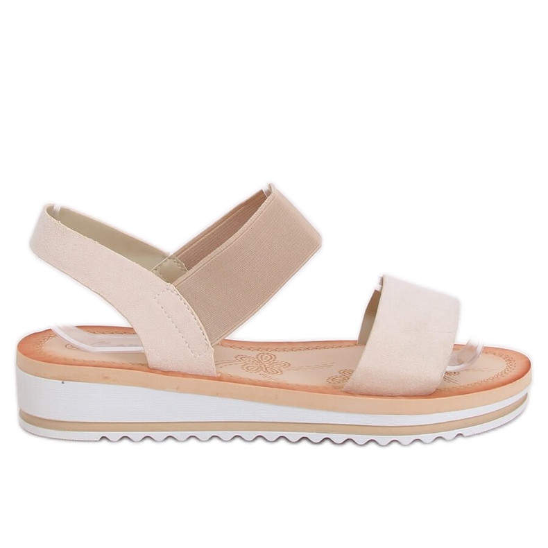 Sandales beiges pour femmes E008 Beige
