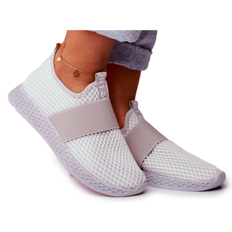 SEA Slip-on Sport Femme Gris Clair La Fiesta