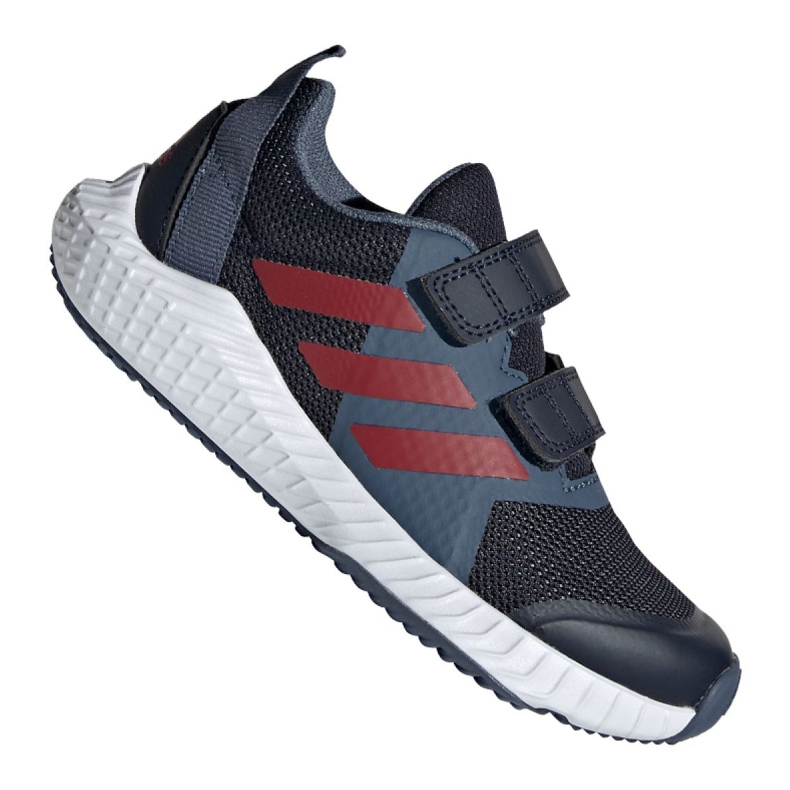 Chaussures Adidas FortaGym Cf Jr G27198 bleu marin multicolore