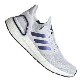 Chaussures adidas UltraBoost 20 M EG0695 blanc multicolore bleu
