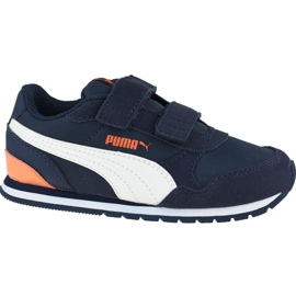 Puma St Runner V Bébés 365295 15 bleu marin