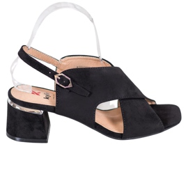 Kylie Sandales noires élégantes le noir Kylie Sandales noires élégantes le noir