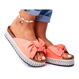 Chaussons Hauts Femme Corail Mortigo rose