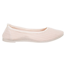 SHELOVET Ballerines légères ajourées brun SHELOVET Ballerines légères ajourées brun