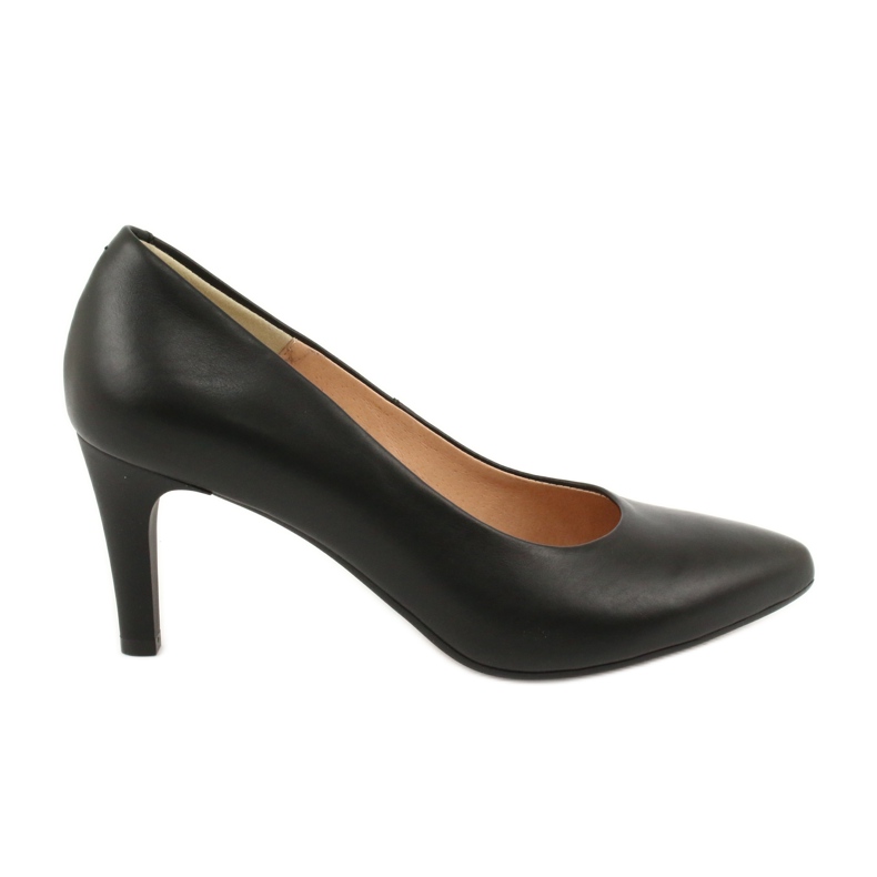 Escarpins noirs sur Espinto C549 / 2 broches le noir